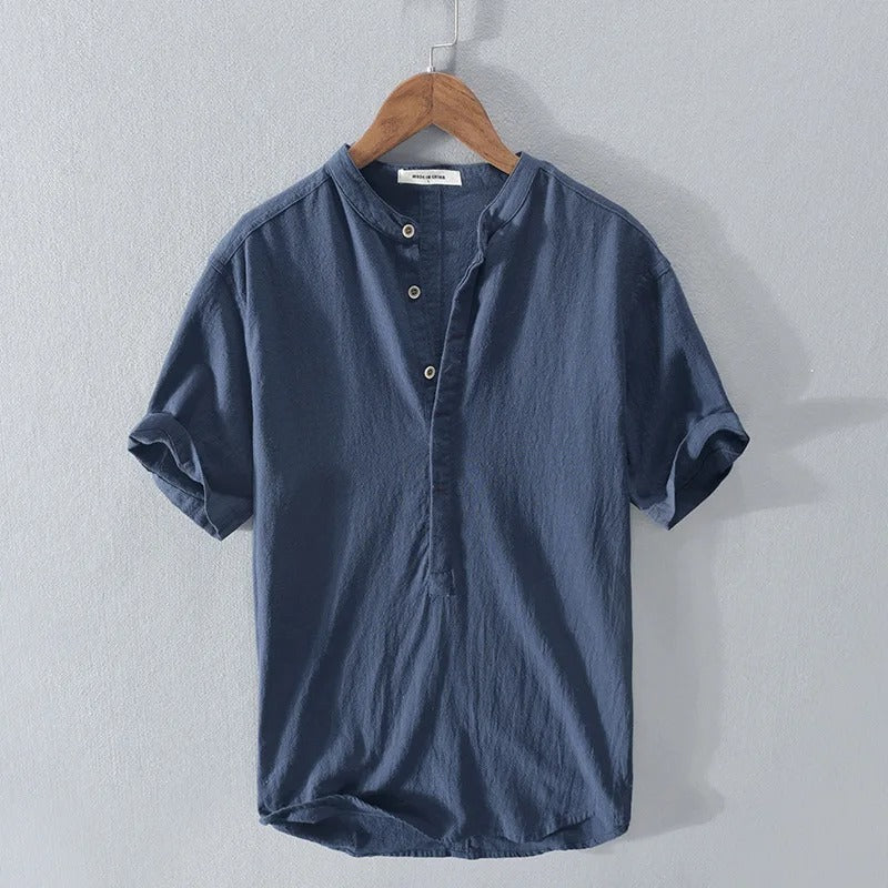 Ethan | Lightweight Relaxed Fit Men's Linen Shirt 0