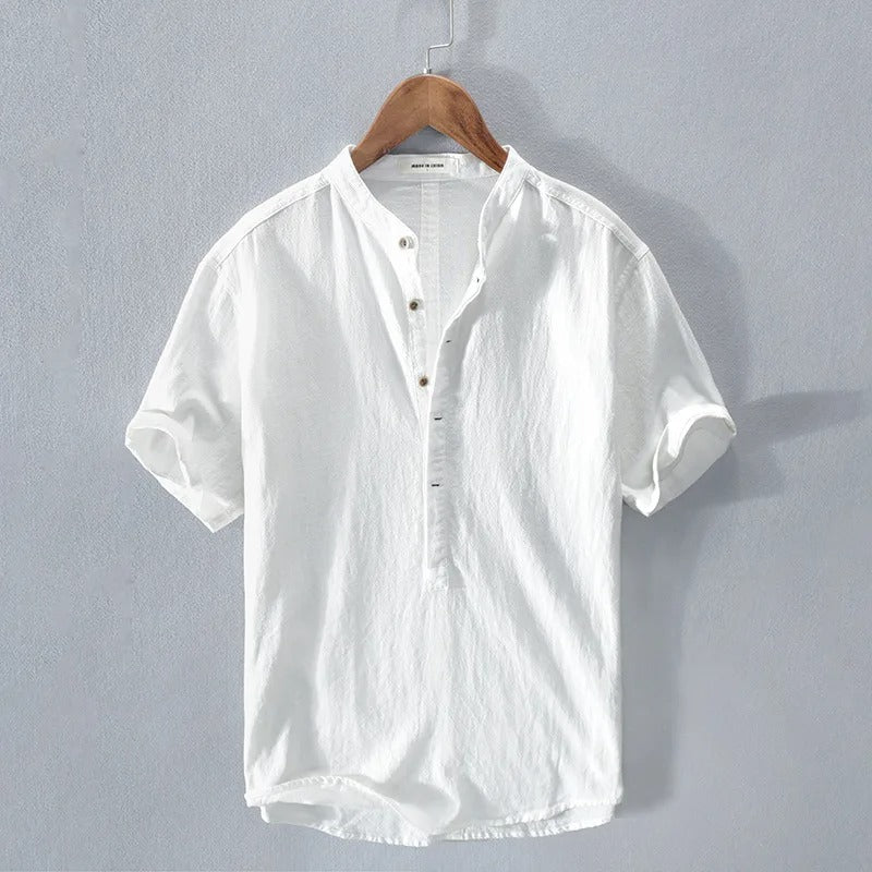 Ethan | Lightweight Relaxed Fit Men's Linen Shirt 2