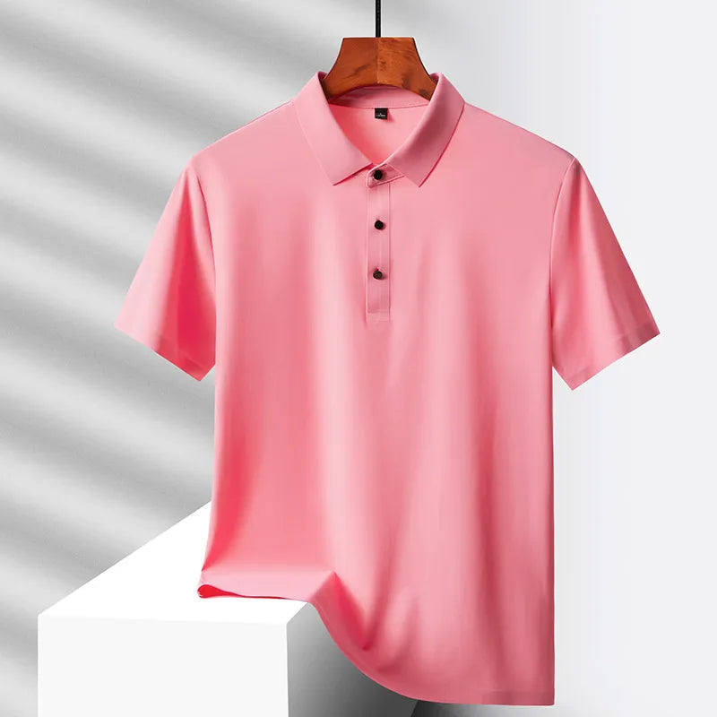 Ethan | Lightweight Stretchy Golf Polo Shirts for Men 7