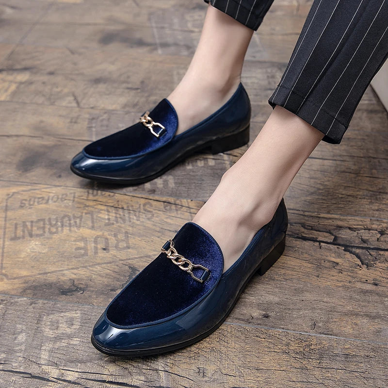 Ethan | Luxurious Velvet Loafers 6