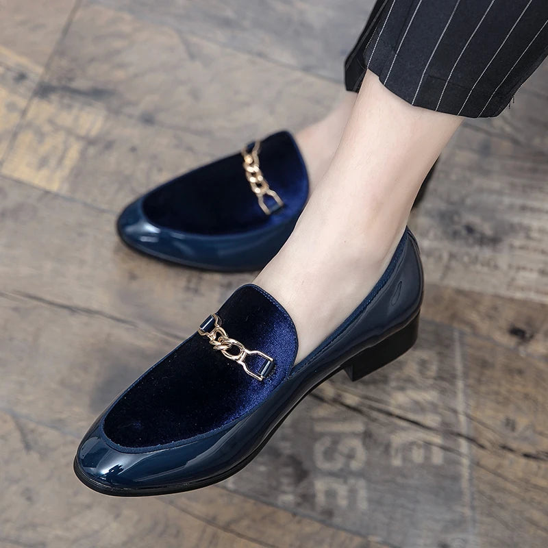 Ethan | Luxurious Velvet Loafers 7