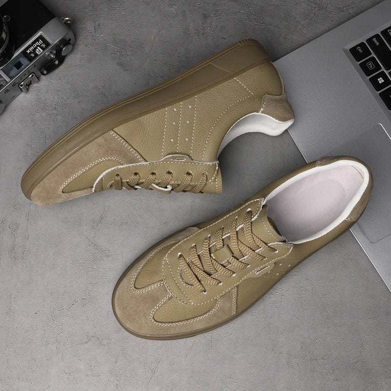 Ethan | Minimalist Casual Leather Sneakers 3