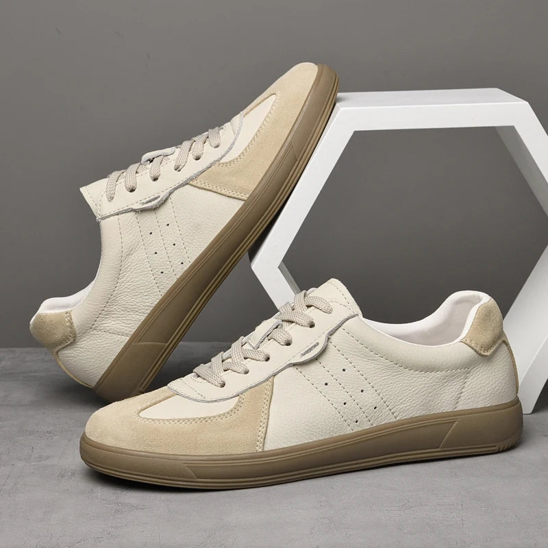 Ethan | Minimalist Casual Leather Sneakers 4