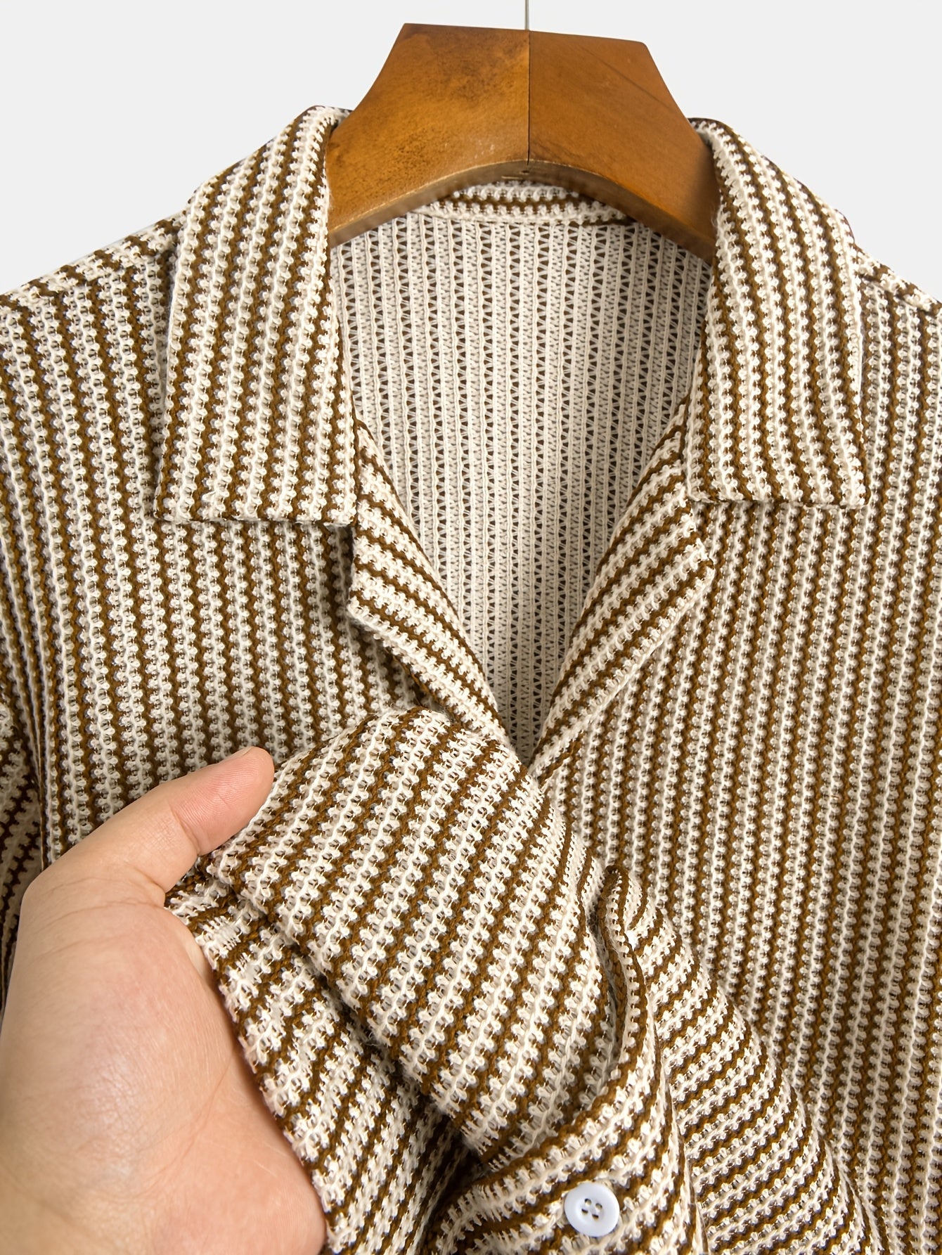 Ethan | Modern Striped Men's Shirt for Casual Comfort 2