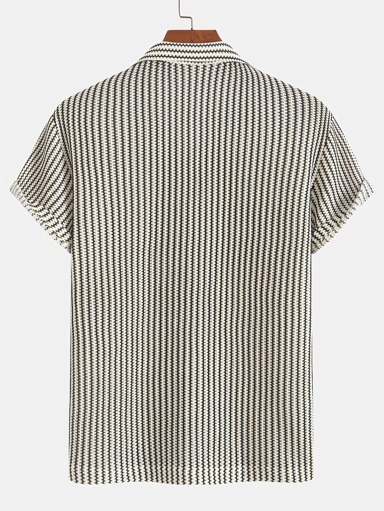 Ethan | Modern Striped Men's Shirt for Casual Comfort 5