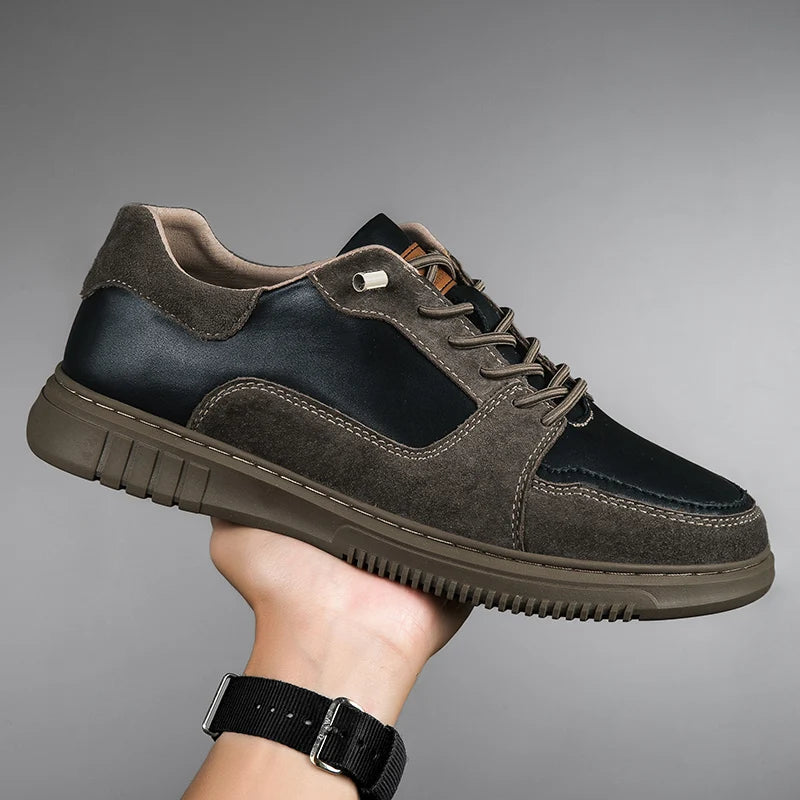 Ethan | Modern Stylish Leather Sneakers for Comfort 5