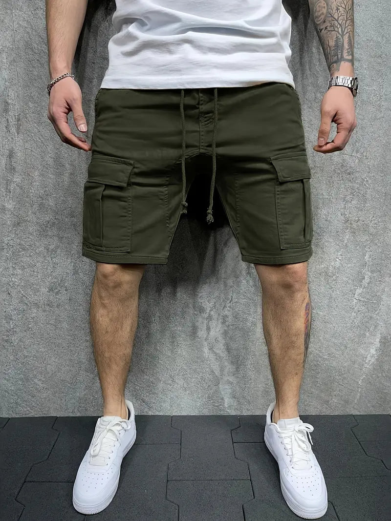 Ethan | Relaxed Comfortable Men's Cargo Shorts 6