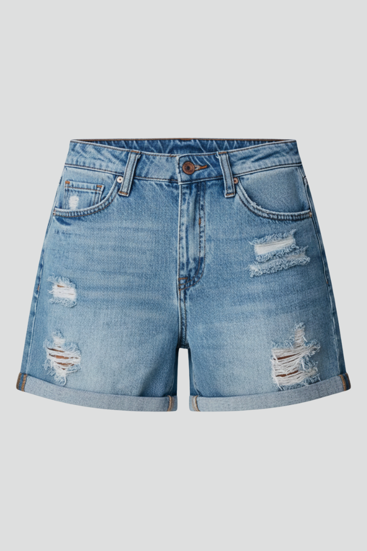 Ethan | Relaxed Distressed Casual Shorts for Men 1
