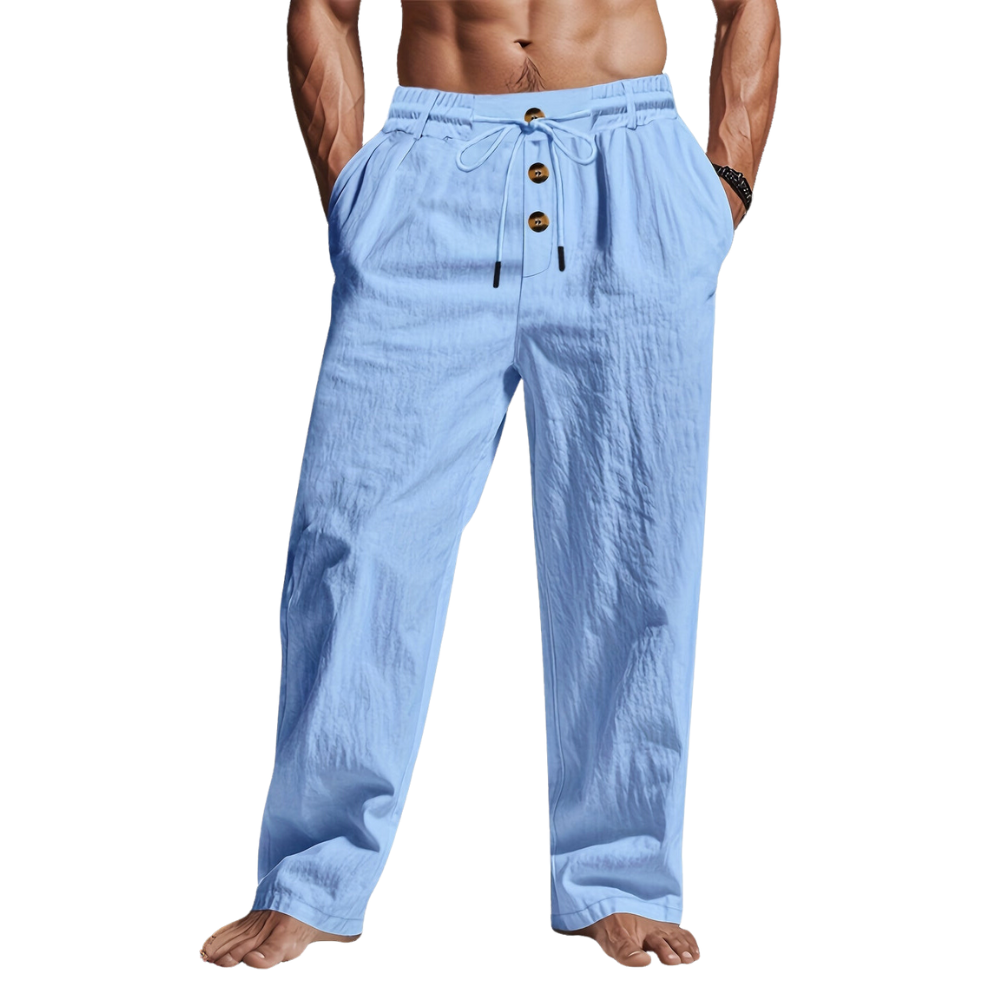 Ethan | Relaxed Lightweight Linen Trousers for Women 2
