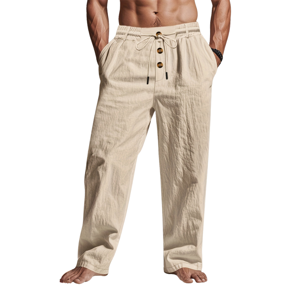 Ethan | Relaxed Lightweight Linen Trousers for Women 3
