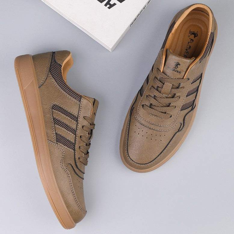 Ethan | Retro Leather Sneakers for Everyday Comfort 3