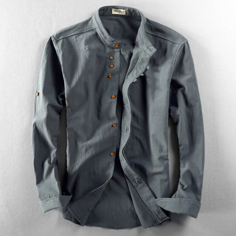 Ethan | Soft Comfortable Linen Men's Shirt 2