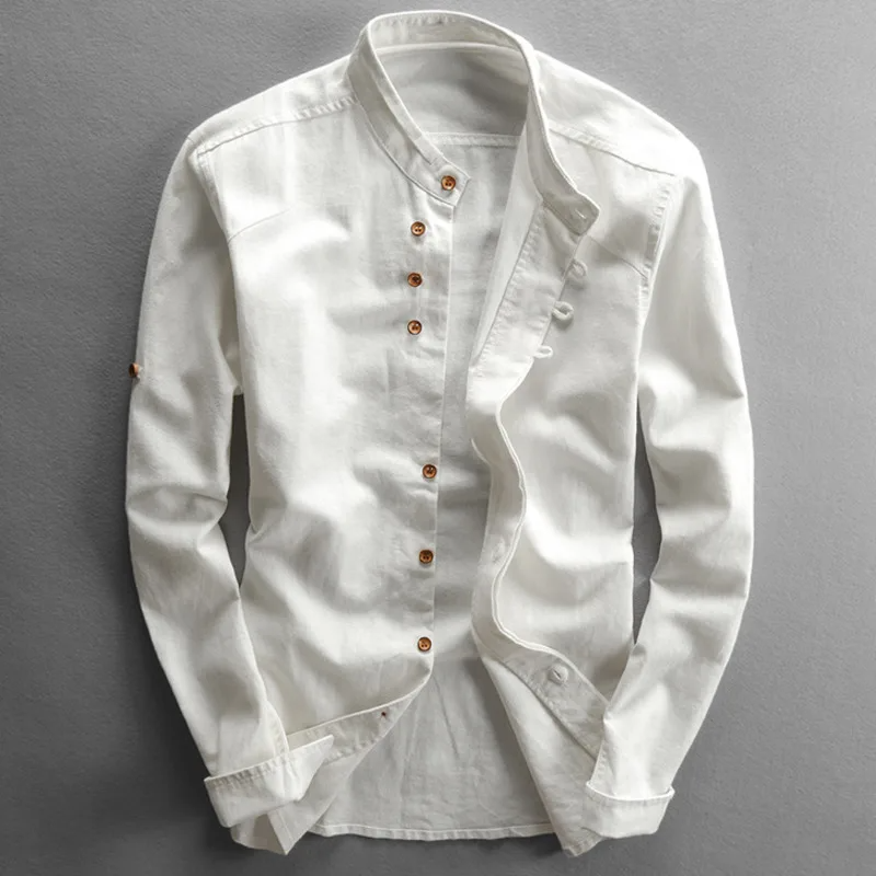 Ethan | Soft Comfortable Linen Men's Shirt 3