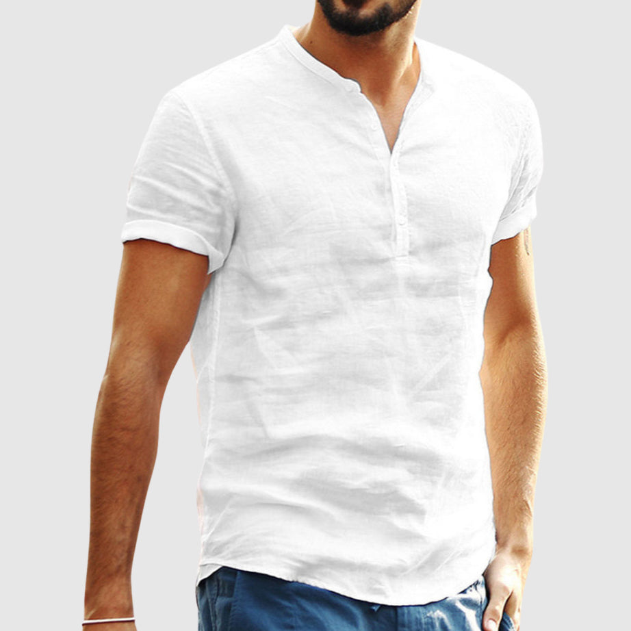 Ethan | Stylish Breathable Men's Linen Shirt for Summer 2