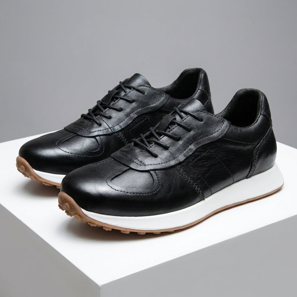 Ethan | Stylish Hand-Stitched Cowhide Sneakers 1