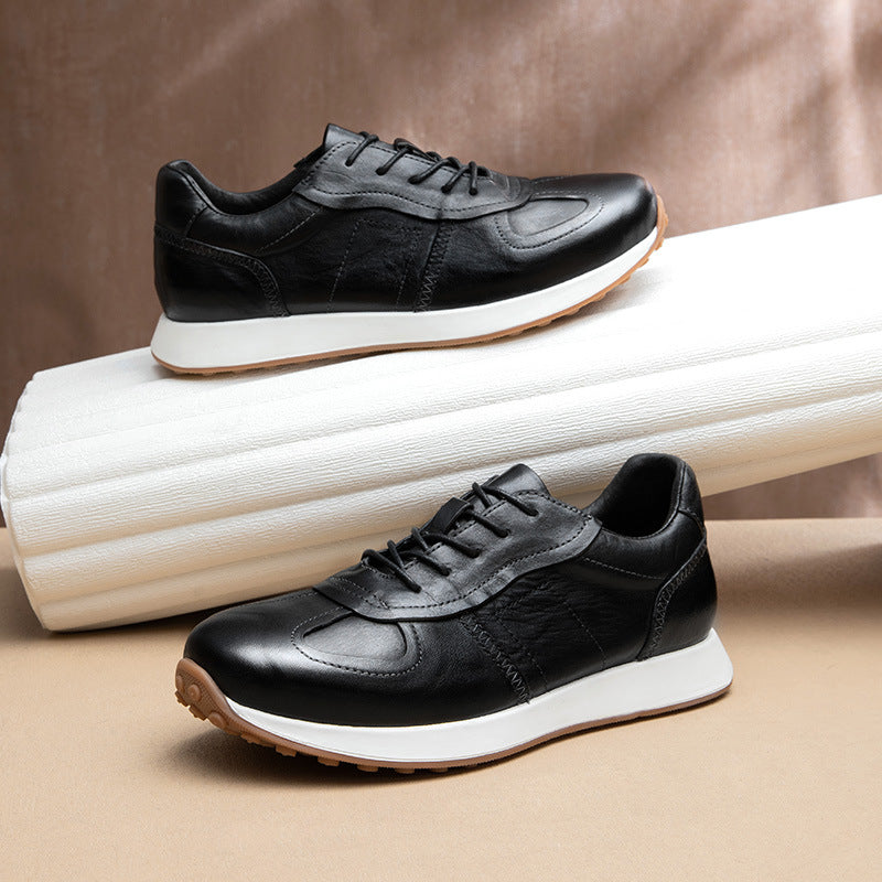 Ethan | Stylish Hand-Stitched Cowhide Sneakers 3