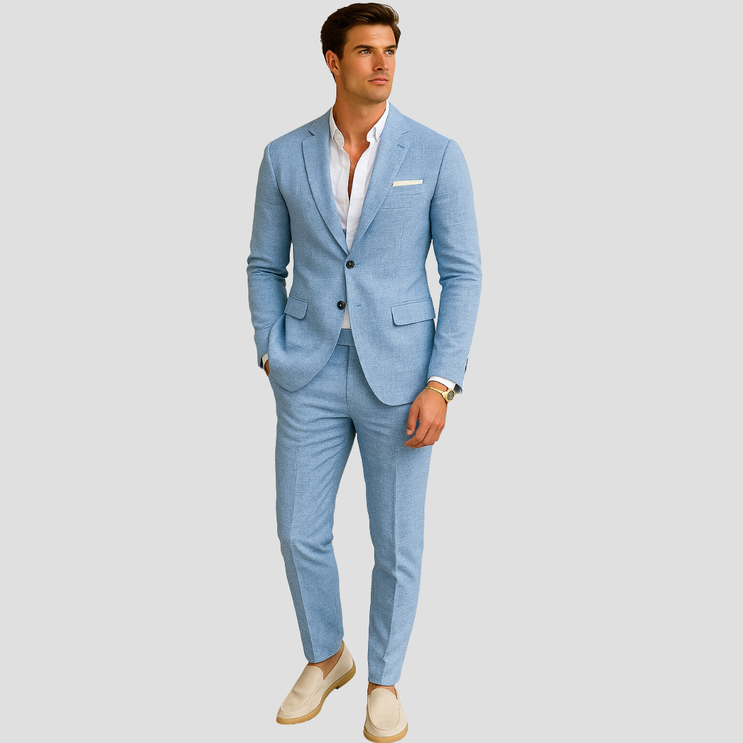 Ethan | Stylish Lightweight Linen Suit for Men 2