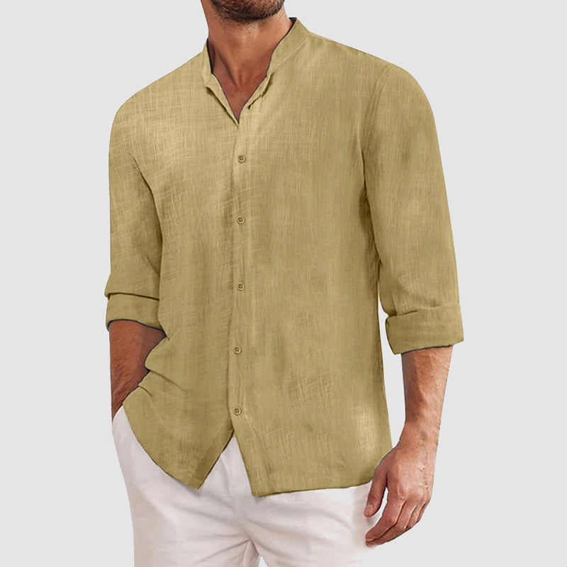 Ethan | Stylish Lightweight Mens Linen Shirt 4