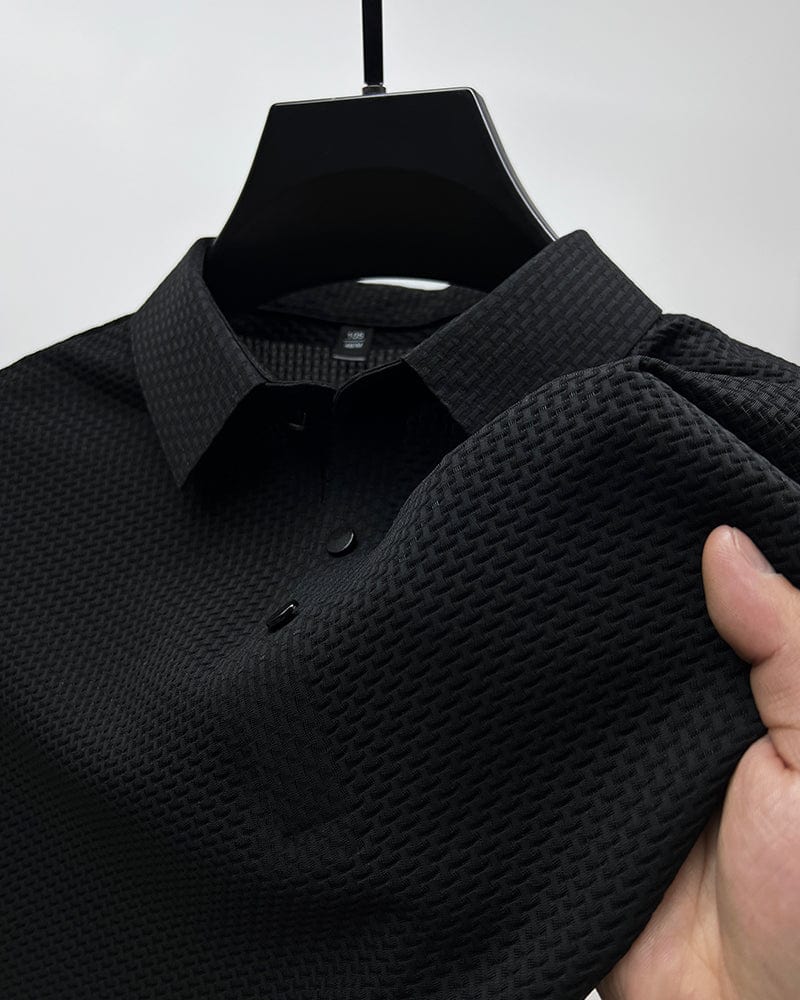 Ethan | Stylish Modern Textured Polo Shirt for Men 7