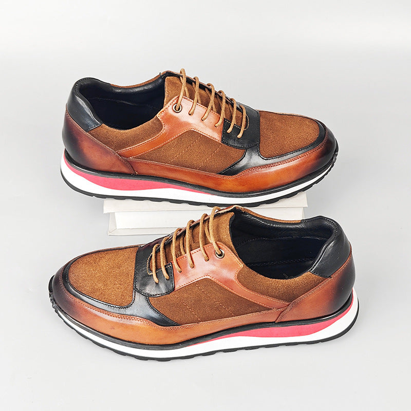 Ethan | Stylish Retro Leather Sneakers for Comfort 3