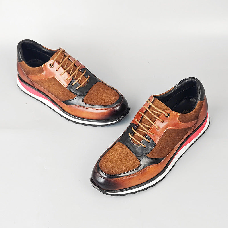 Ethan | Stylish Retro Leather Sneakers for Comfort 4