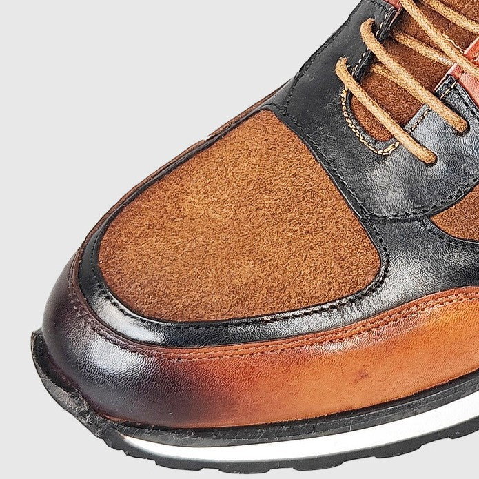 Ethan | Stylish Retro Leather Sneakers for Comfort 6