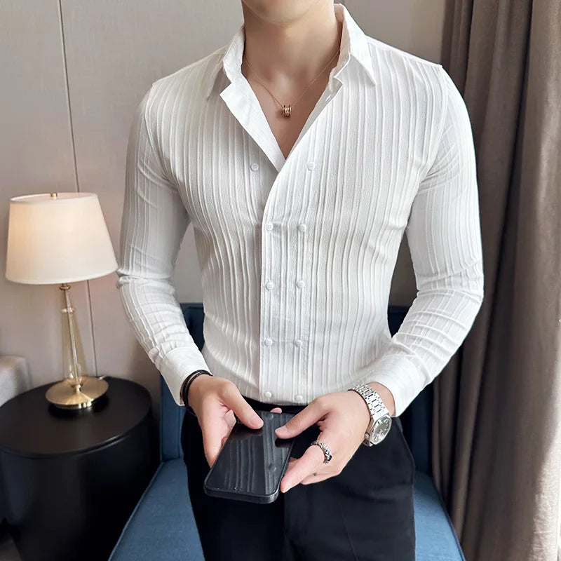 Ethan | Stylish Slim Fit Men's Dress Shirt 1