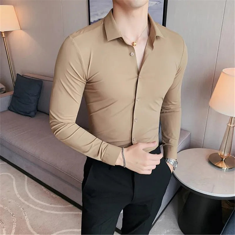Ethan | Stylish Slim Fit Men's Dress Shirt 2