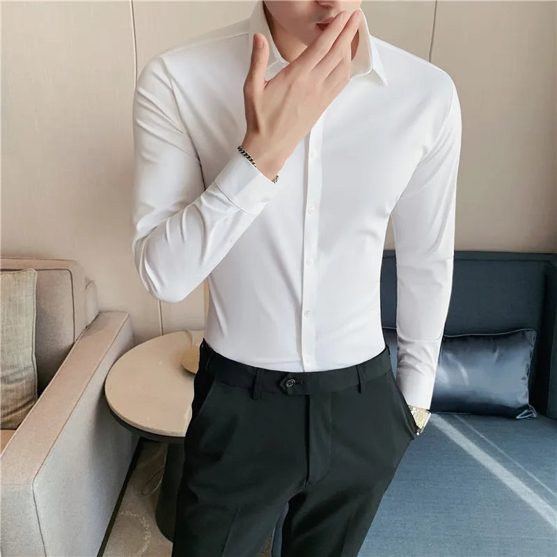 Ethan | Stylish Slim Fit Men's Dress Shirt 3
