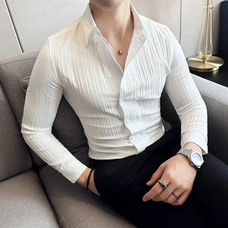 Ethan | Stylish Slim Fit Men's Dress Shirt 3