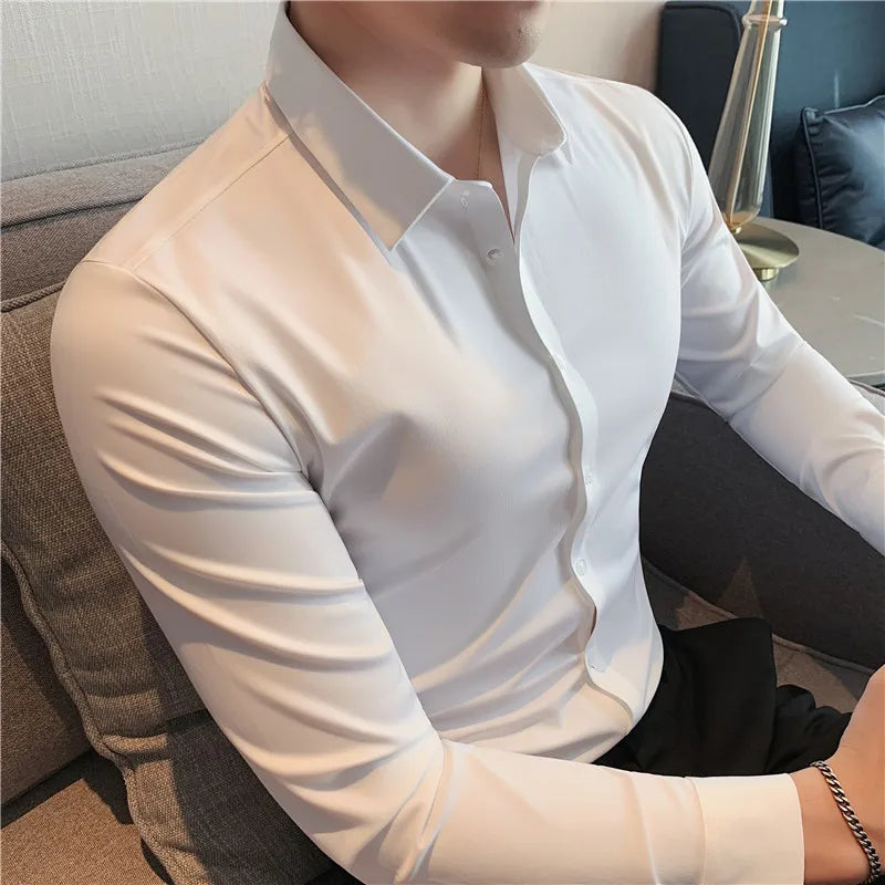 Ethan | Stylish Slim Fit Men's Dress Shirt 6