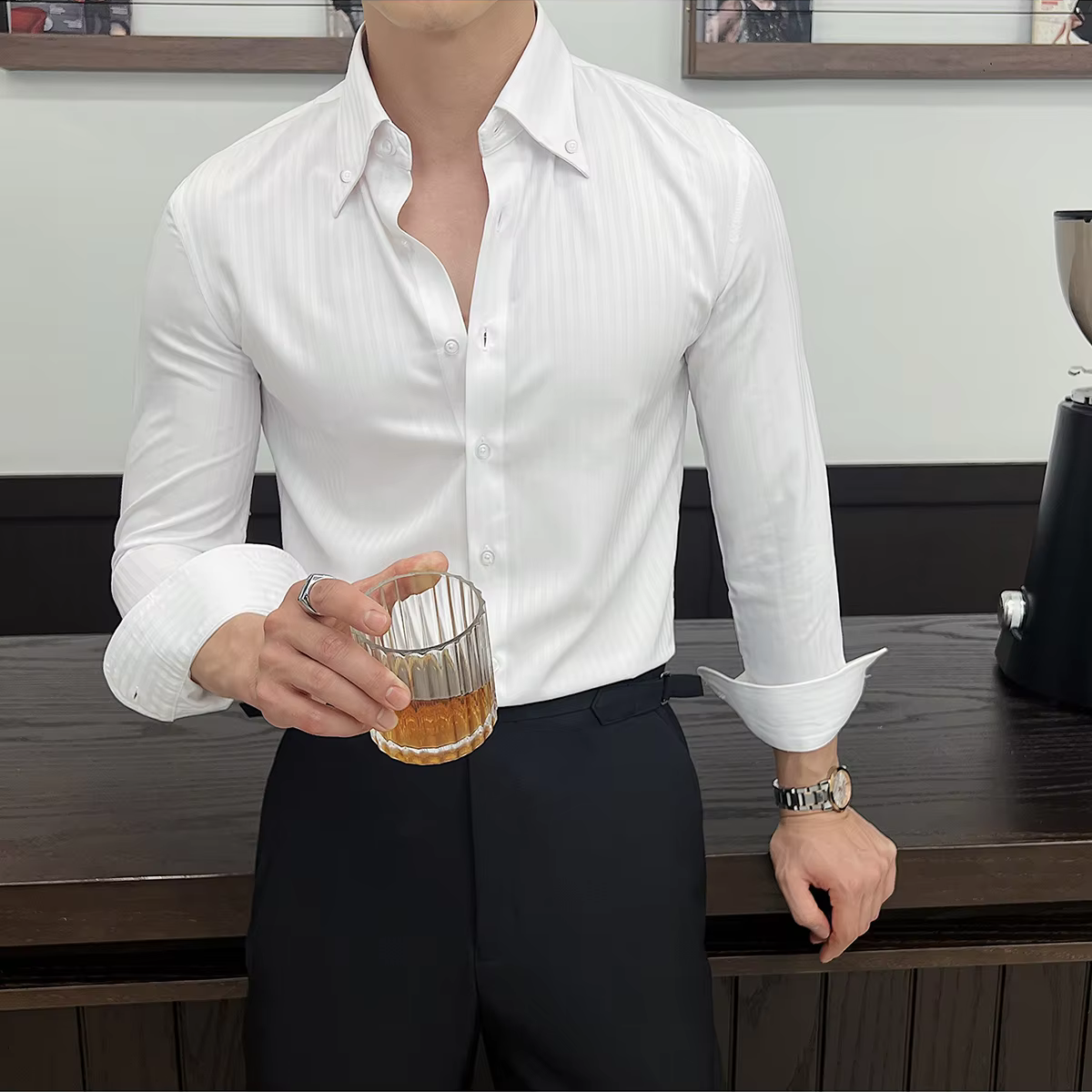 Ethan | Tailored Slim Fit Men's Dress Shirt 1