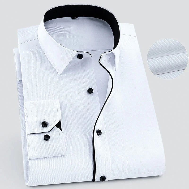 Ethan | Textured Stylish Men's Dress Shirt 0