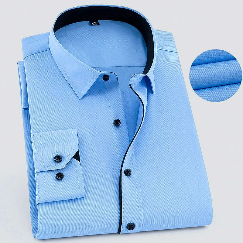 Ethan | Textured Stylish Men's Dress Shirt 1