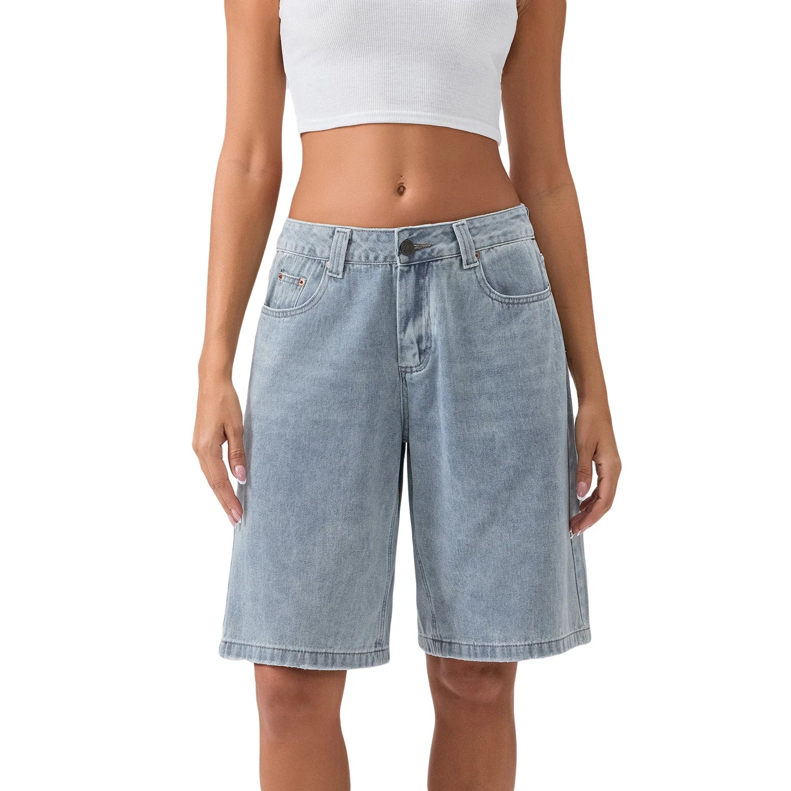 Ethan | Vintage Relaxed Fit Denim Shorts 0