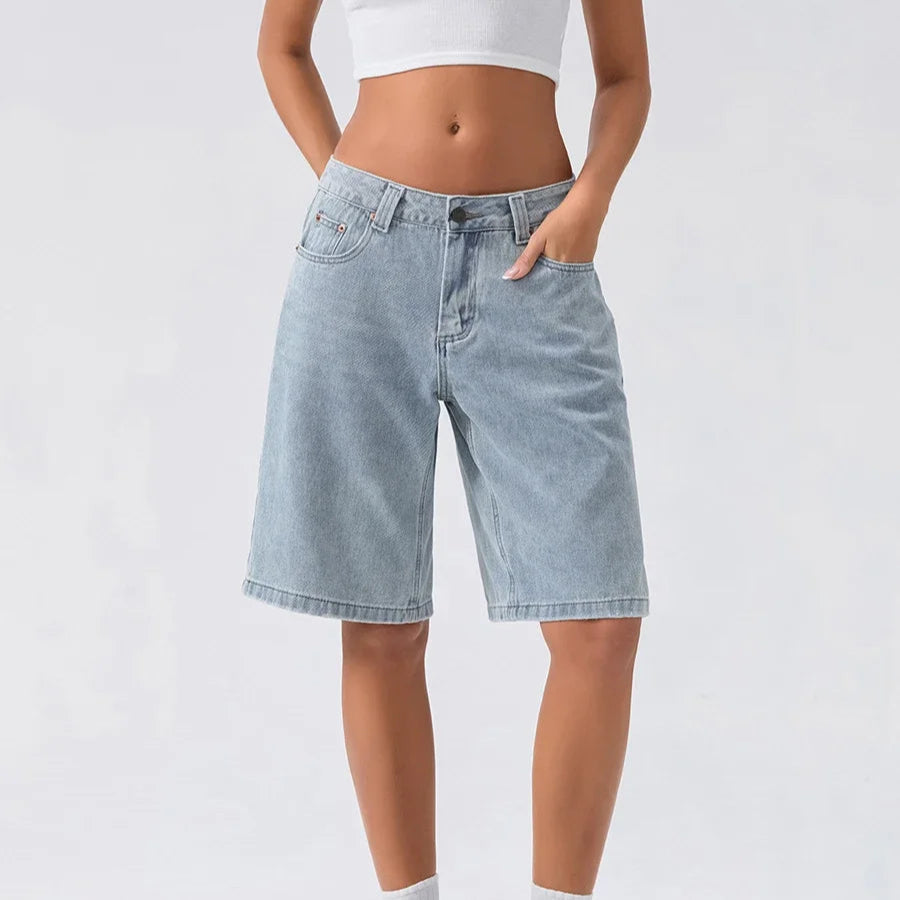 Ethan | Vintage Relaxed Fit Denim Shorts 1