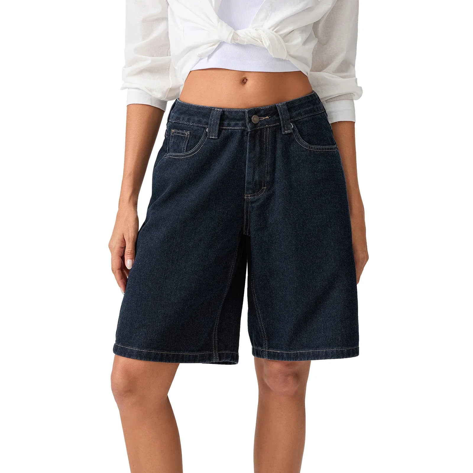 Ethan | Vintage Relaxed Fit Denim Shorts 9