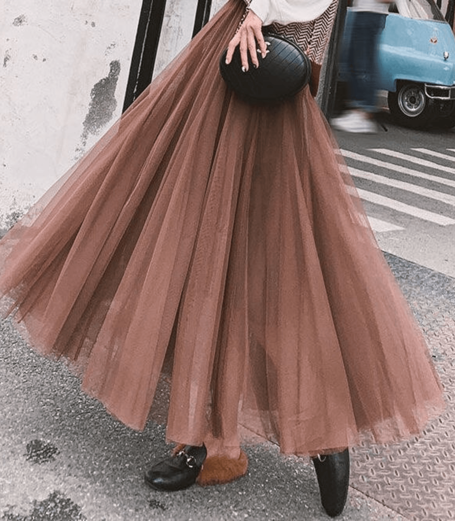 Evadne | Ankle-Length Skirt with High Waist & Breathable Fabric 1
