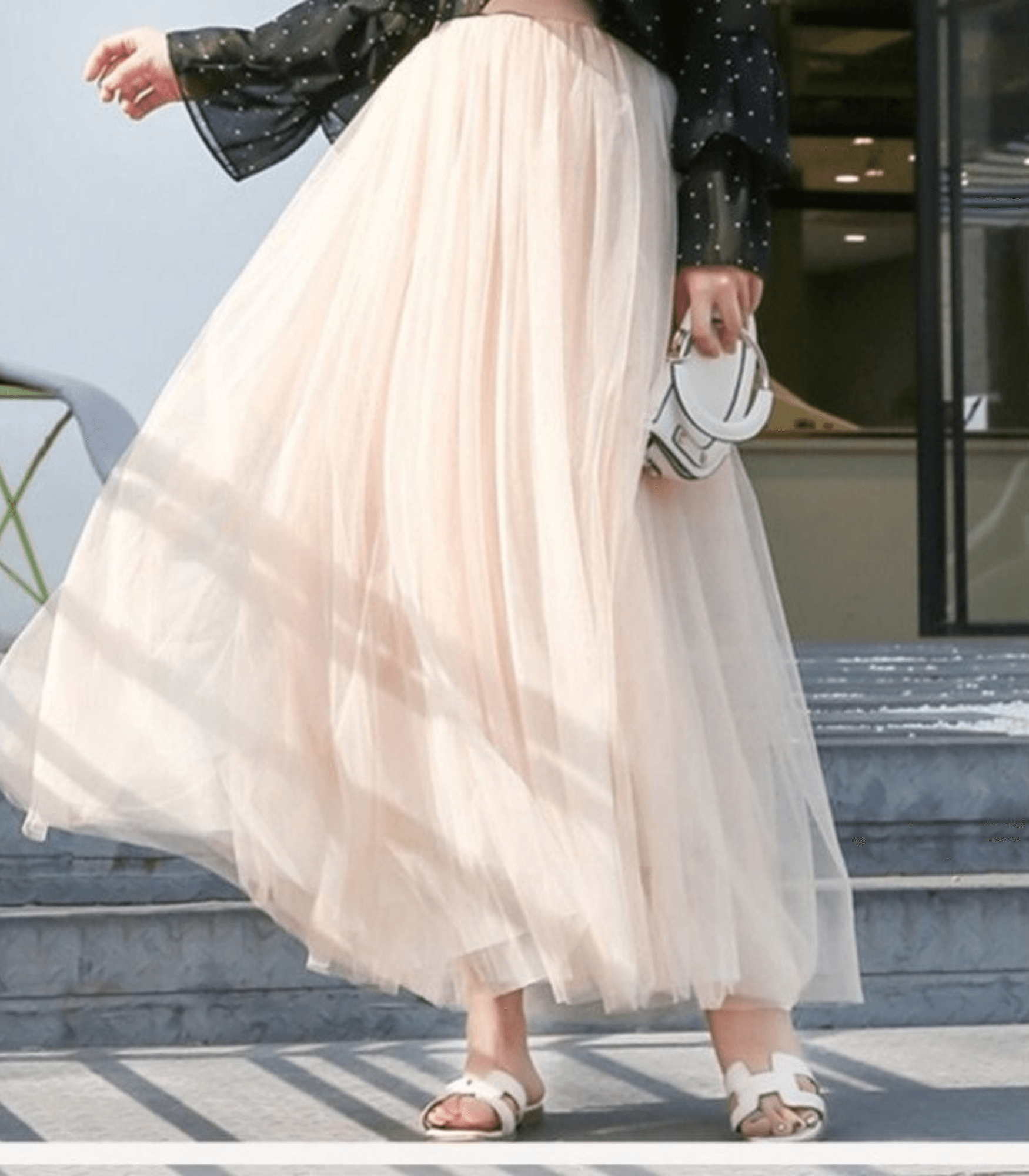 Evadne | Ankle-Length Skirt with High Waist & Breathable Fabric 8