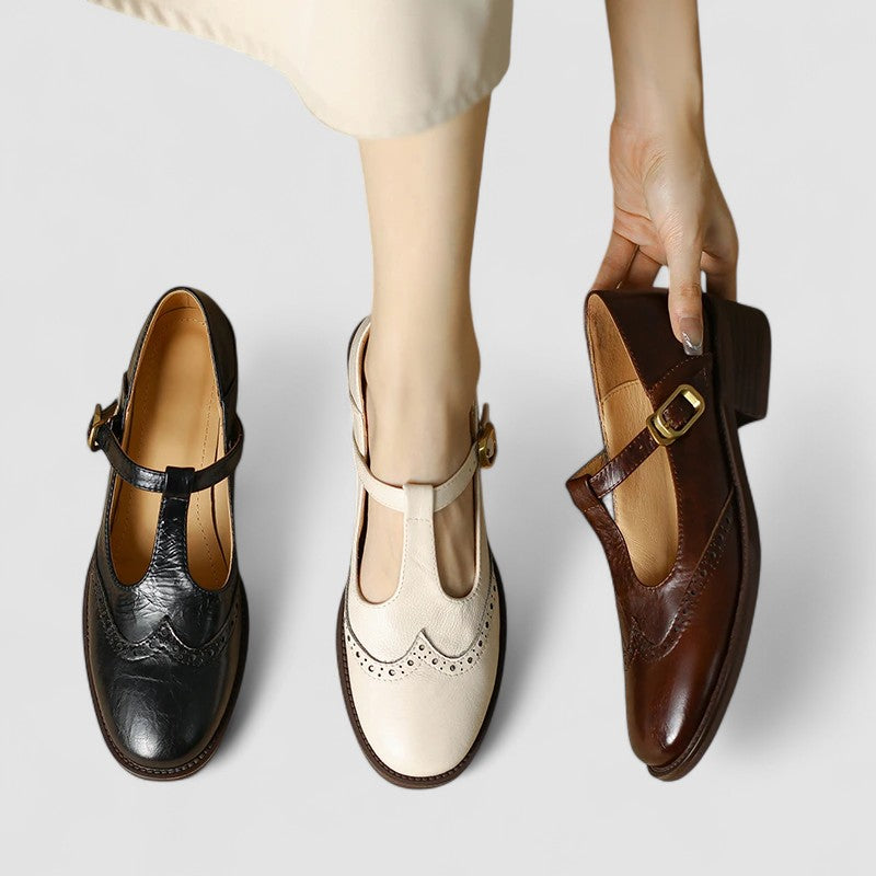 Gabriella | Women's Buckle Strap Mary Janes with Classic Elegance 1