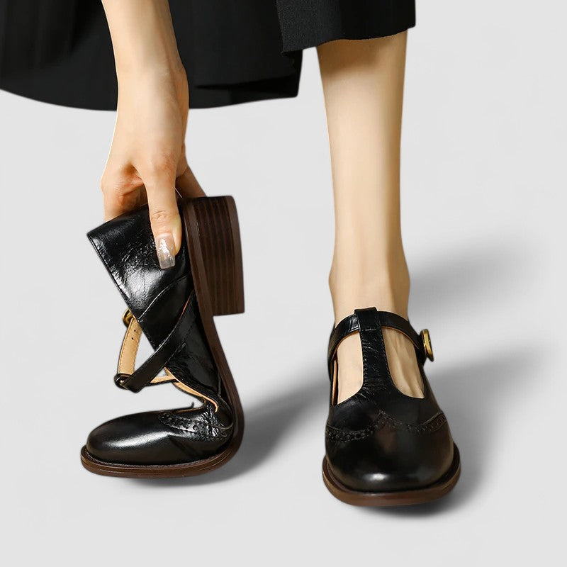 Gabriella | Women's Buckle Strap Mary Janes with Classic Elegance 4