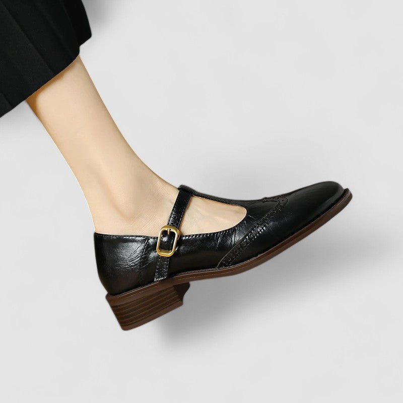 Gabriella | Women's Buckle Strap Mary Janes with Classic Elegance 6