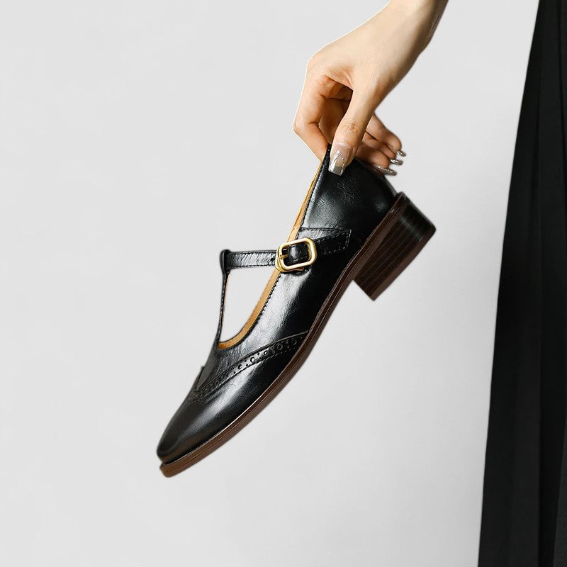 Gabriella | Women's Buckle Strap Mary Janes with Classic Elegance 7