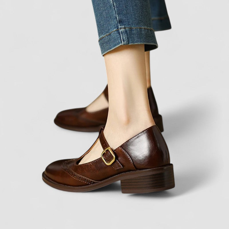 Gabriella | Women's Buckle Strap Mary Janes with Classic Elegance 8