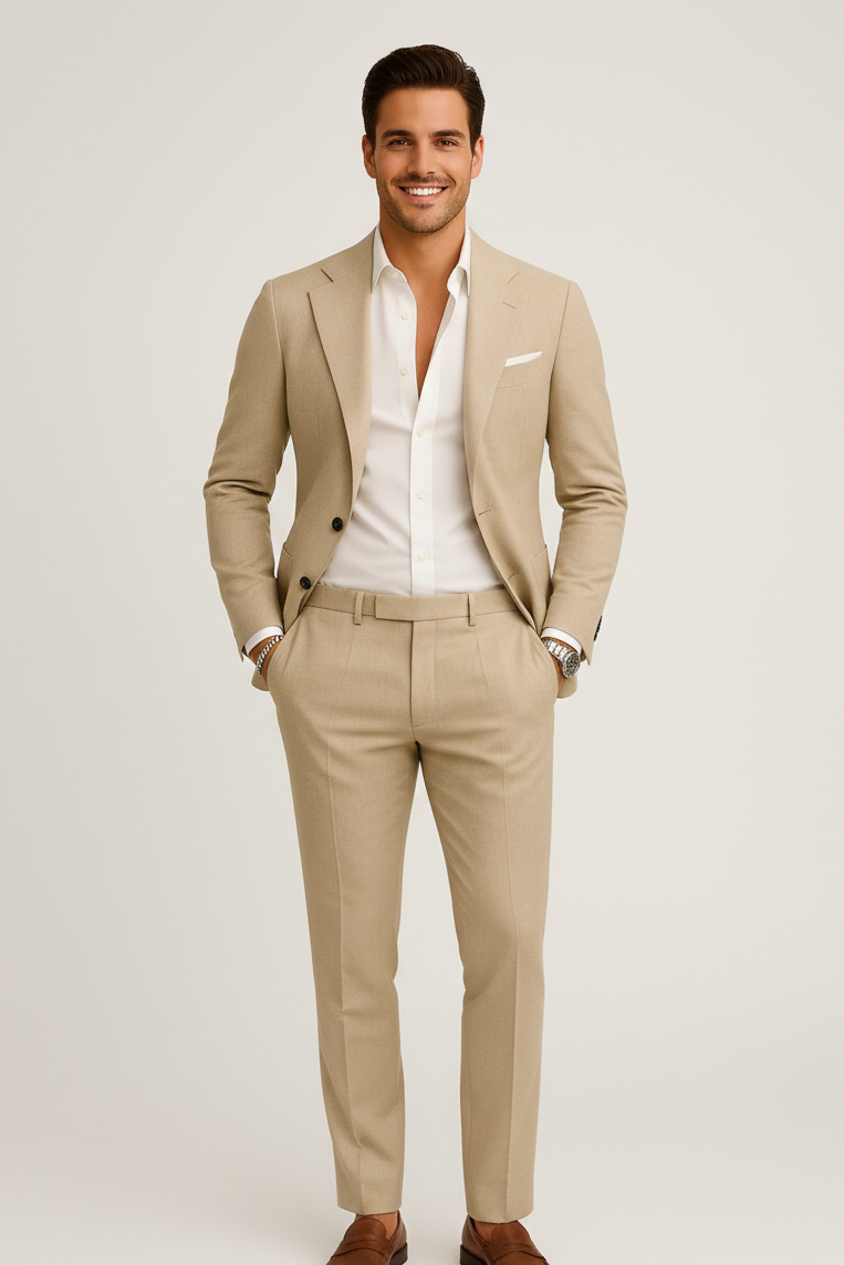 Men's Suit with Lightweight Blazer