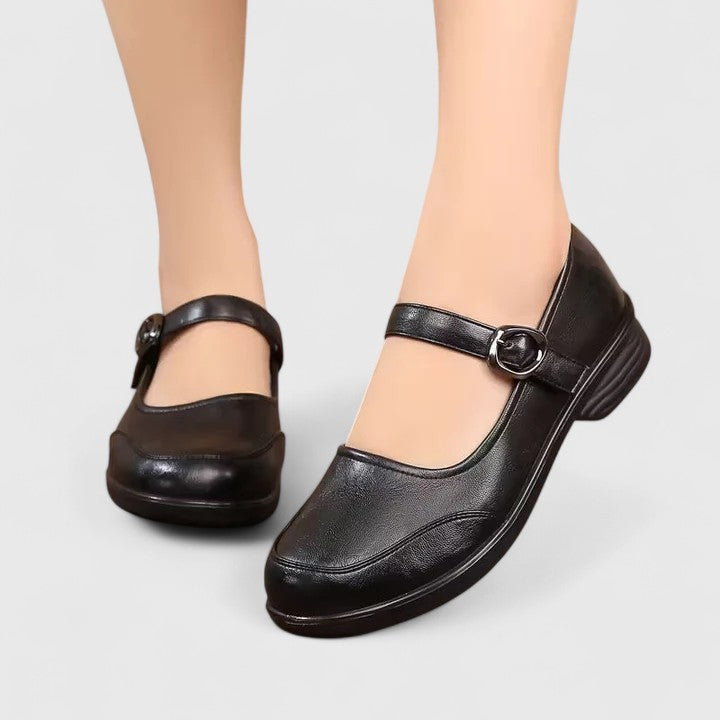 Isabella | Women's Classic Buckle Shoes with Cushioned Comfort 5