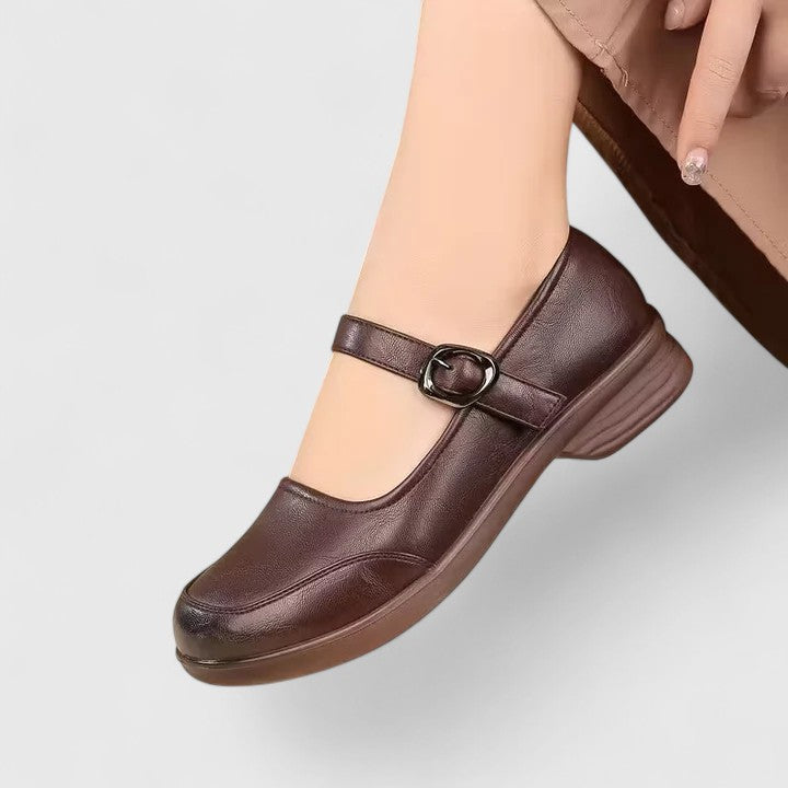 Isabella | Women's Classic Buckle Shoes with Cushioned Comfort 6