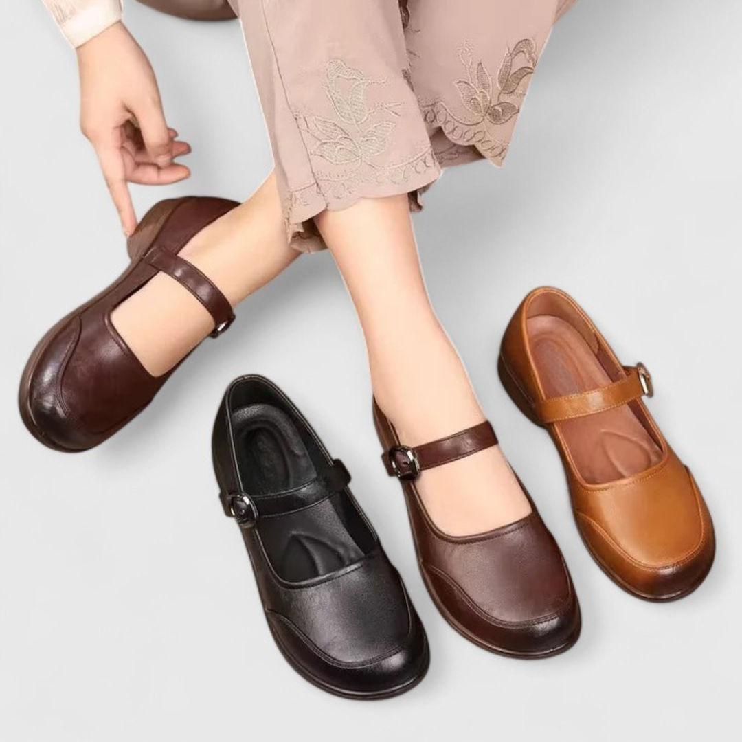 Isabella | Women's Classic Buckle Shoes with Cushioned Comfort 7