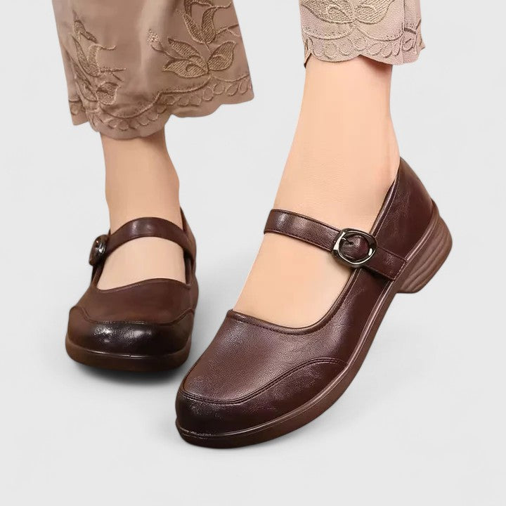 Isabella | Women's Classic Buckle Shoes with Cushioned Comfort 8