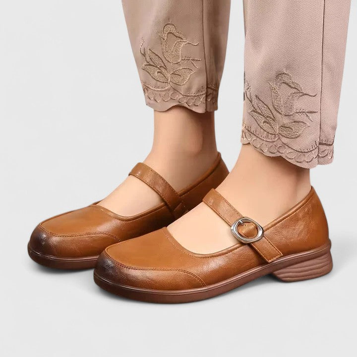 Isabella | Women's Classic Buckle Shoes with Cushioned Comfort 9